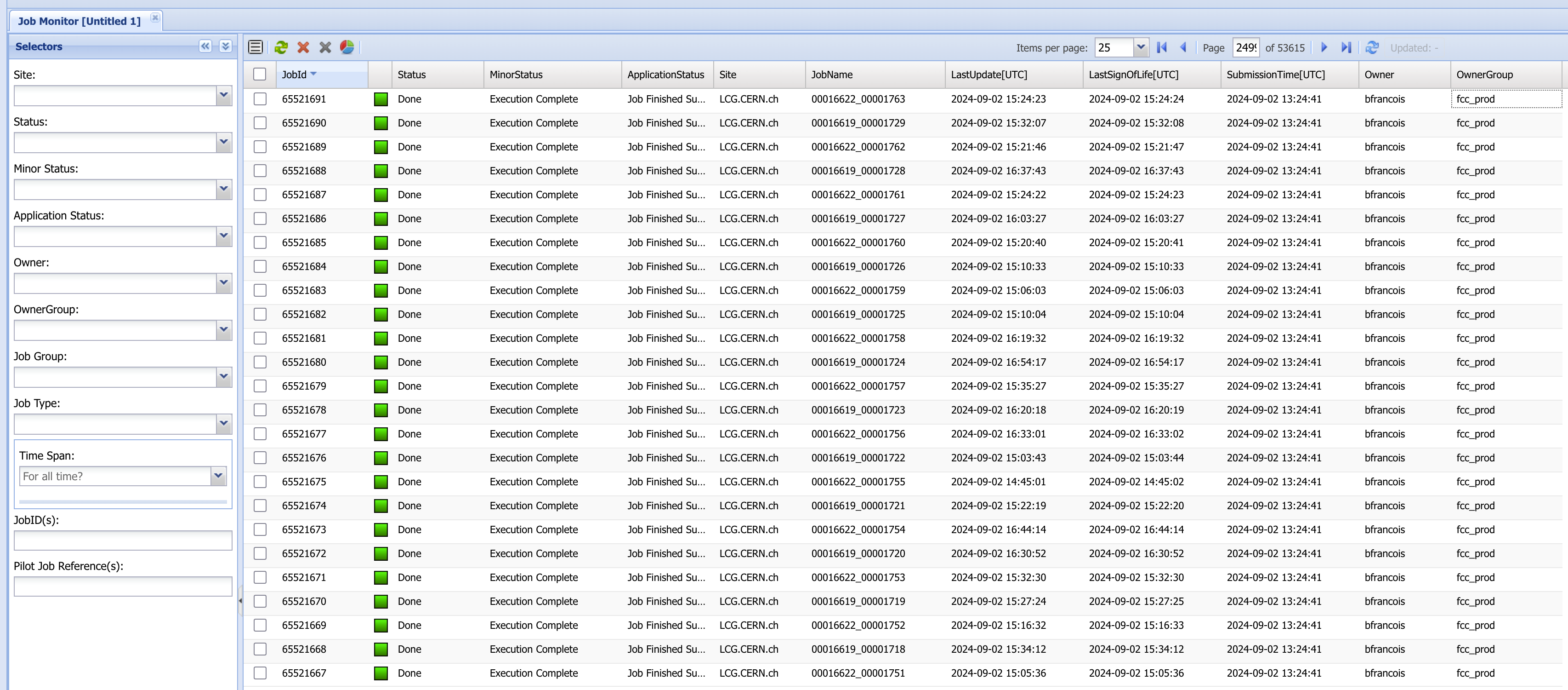 ILCDirac Web